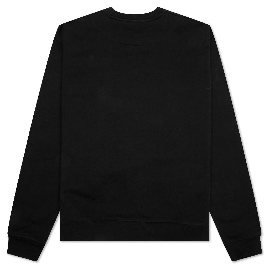 Academy Crewneck - Black/White