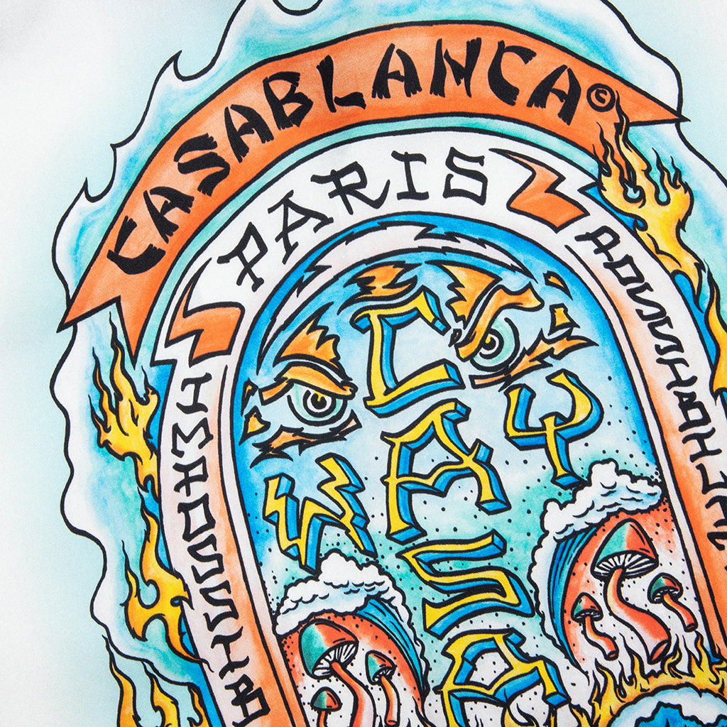 Short Sleeve Cuban Collar Shirt - Casa Skate Way