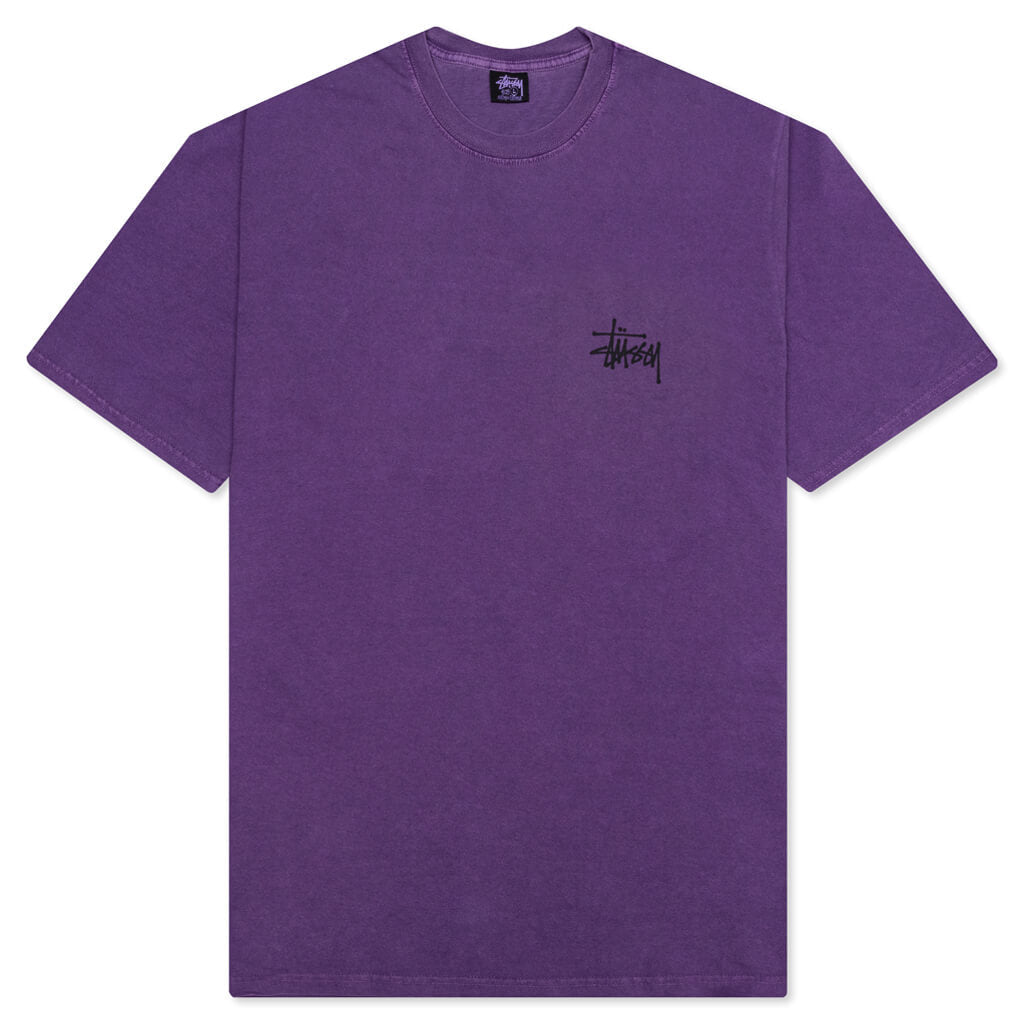 Skull Wings Dyed Tee - Purple