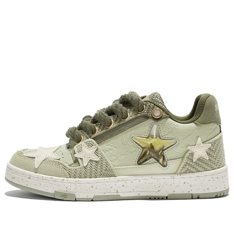 KAALIXTO x BEASTER Skateboarding Low 'Longjing Tea' KSH230713