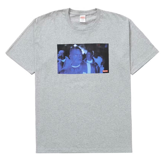 SUPREME CONGO BLUE TEE GREY