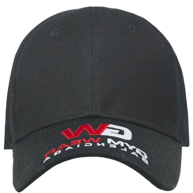 Balenciaga Gym Wear canvas baseball cap 'Black' 623903410B21000