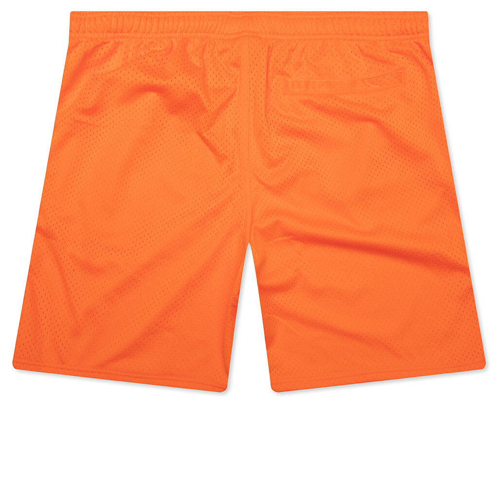 Mesh Basic Shorts - Orange