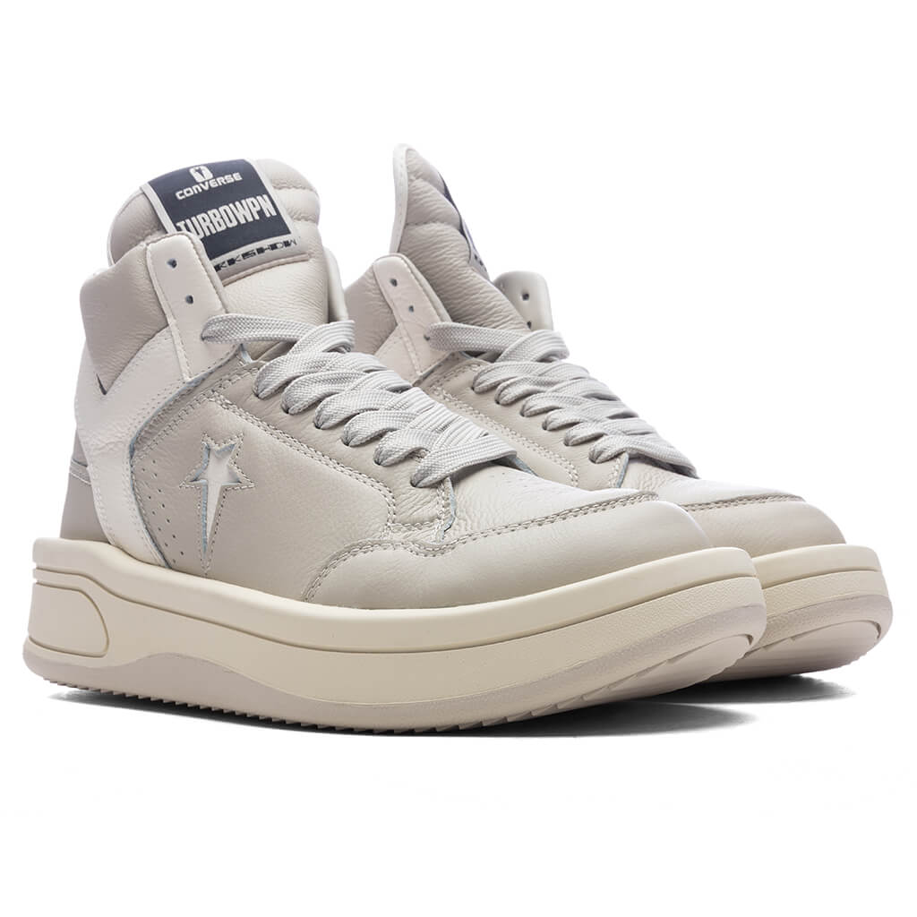 Converse x Rick Owens DRKSHDW TURBOWPN - White/Oyster