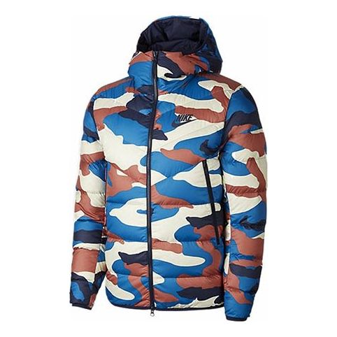 Nike Camouflage Casual Sports Printing Down Jacket Camouflage BV4764-744