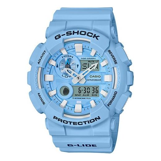 CASIO G-Shock Analog-Digital 'Light Blue' GAX-100CSA-2A