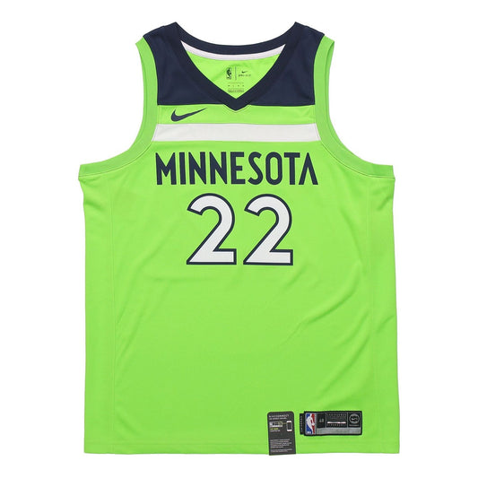 Nike Minnesota Timberwolves Andrew Wiggins NBA Jersey Green 877213-313