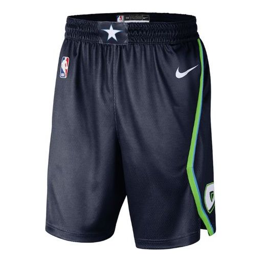 Nike NBA Mavericks ICON 19-20 City limited SW Shorts Navy Blue Dark blue BV5866-419