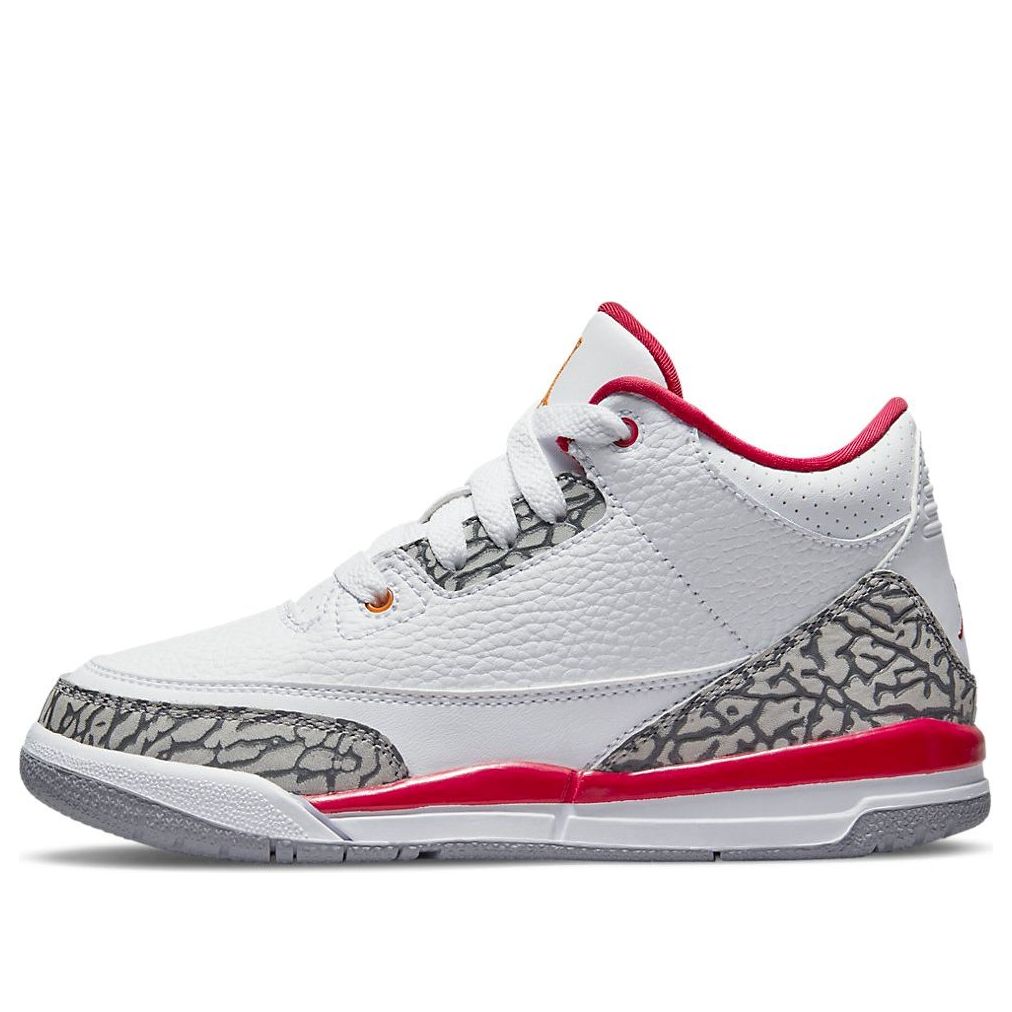 (PS) Air Jordan 3 Retro 'Cardinal Red' 429487-126